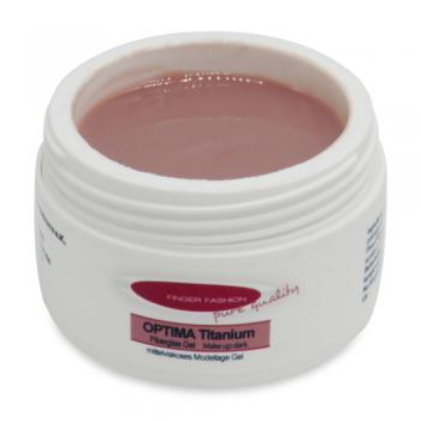 FF Optima Titanium Fiberglas Gel Make Up Dark 30g